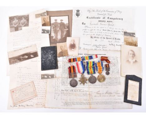 Boer War &amp; WW1 Gallipoli Campaign Medal Group of Four Army Chaplains Department, late Kitchener’s Fighting Scouts, group 