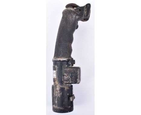 Rare Third Reich Luftwaffe Me109 or Fw190 Aircraft Control Column, fine example of an original control column complete with r