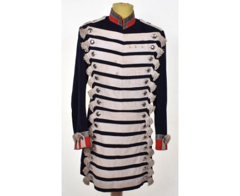 Prussian Royal Castle Guard ‘Gala Rock’, extremely rare full dress long tunic in the style of Frederick the Great’s Grenadier