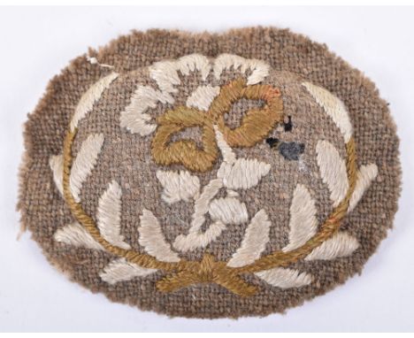 Scarce WW1 Women’s Army Auxiliary Corps (W.A.A.C) Forewoman’s Sleeve Badge, very fine uniform removed example of the sleeve r