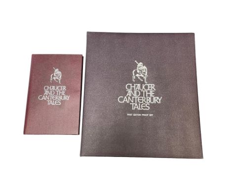 Silver Medallions, Chaucer and the Canterbury Tales, First Edition proof set of 36 medals