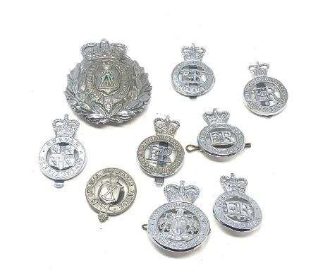 10 vintage police badges 