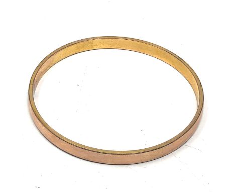 Antique Rolled Gold Bangle By Charles Horner (15g) 