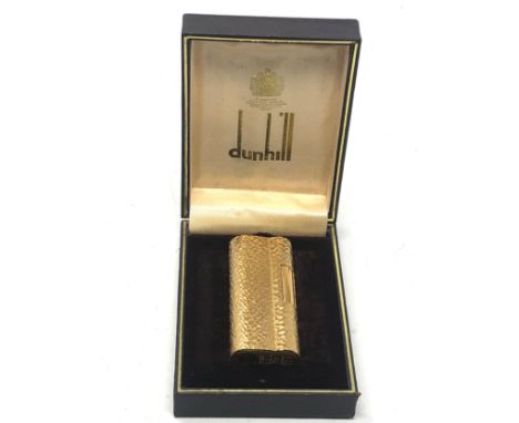 Boxed Vintage dunhill cigarette lighter 