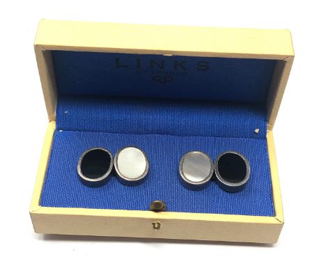 Hallmarked Sterling Silver Links of London Cufflinks 