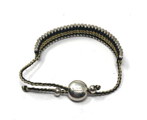Links of London silver friendship bracelet 