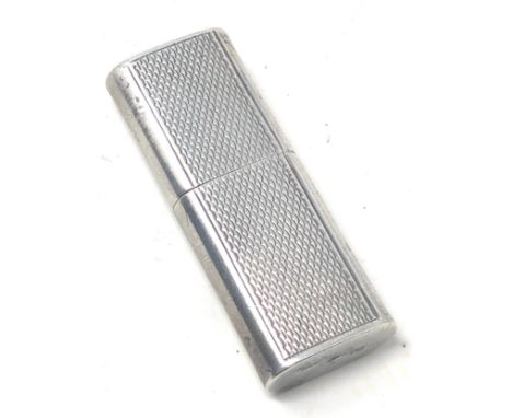 small antique silver cigarette lighter 