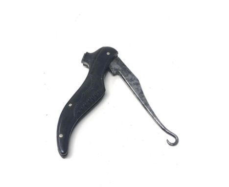 Victorian novelty shoe button hook 