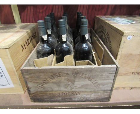 1980 Taylor's Vintage Port, 12 bottles some labels poor/missing