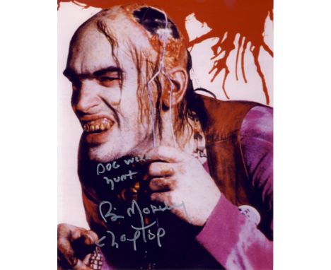 Tony Todd autograph 8x10, Candyman, in red paint pen