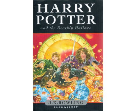 Harry Potter and the Deathly Hallows by J K Rowling First Edition 2007 Hardback Book published by Bloomsbury Publishing Plc.G