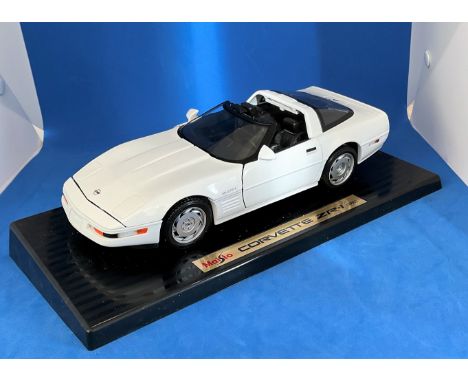 Maisto Models. Corvette ZR 1 Die Cast Metal and Plastic. Scale 1:18. Unopened in original packaging. Special Edition. Car is 