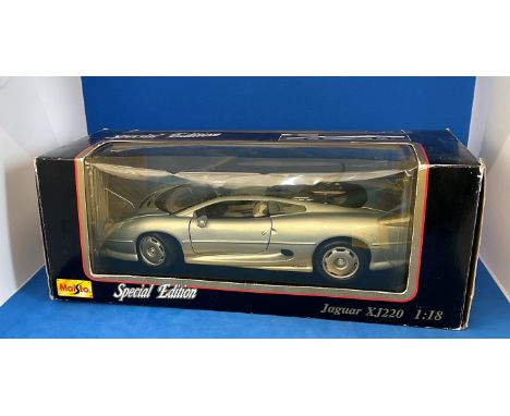 Maisto Models. Jaguar XJ220 (1992) Die Cast Metal and Plastic. Scale 1:18. Unopened in original packaging. Special Edition. C