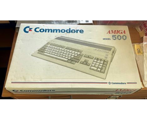 Commodore Amiga Model A 500 Plus Computer. Brand New, Unused, In Original Box. All contents are individually wrapped to prese