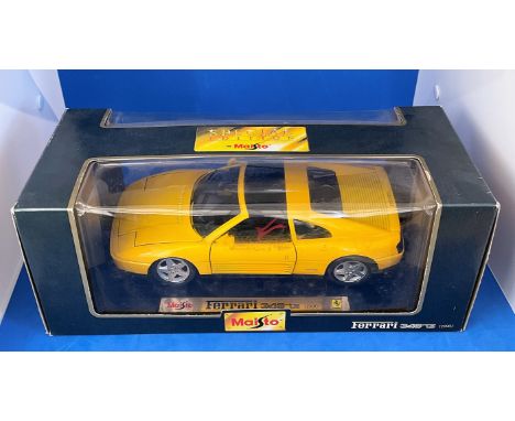 Maisto Models. Ferrari 348ts Die Cast Metal and Plastic. Scale 1:18. Unopened, in Original Packaging. Special Edition. Car is