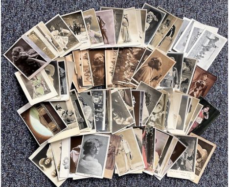 vintage entertainment postcards, a collection of 300 unusual and interesting photographs of Stars from Stage and Screen inclu