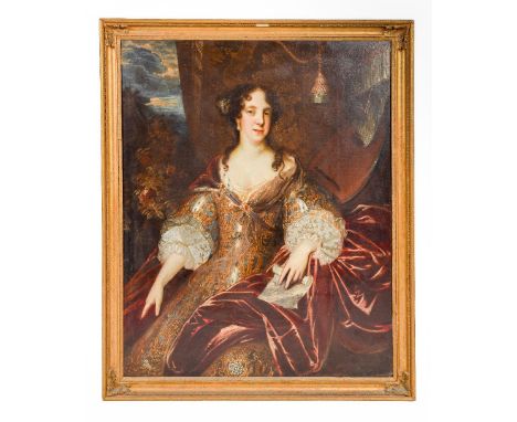 William Wissing (1656-1687) (Studio of) Portrait of Catherine of Braganza c. 1660&nbsp;&nbsp;O.O.C., 125cms x 100cms (49'' x 