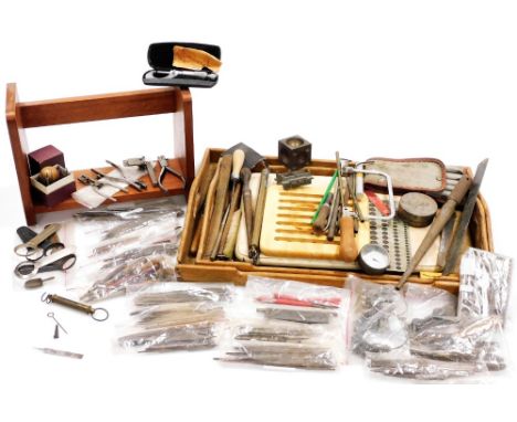 Horological tools, gauges, scales and other instruments. (a quantity)