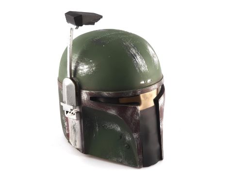 Star Wars: Boba Fett (1:1) Scale Replica Helmet - Jeremy Bulloch's (Boba Fett) personally owned 1:1 scale replica signed Boba