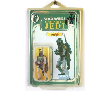 Star Wars: Boba Fett Figure (Estate of Jeremy Bulloch) -A custom made (Collectormania) carded action figure of Boba Fett. Thi