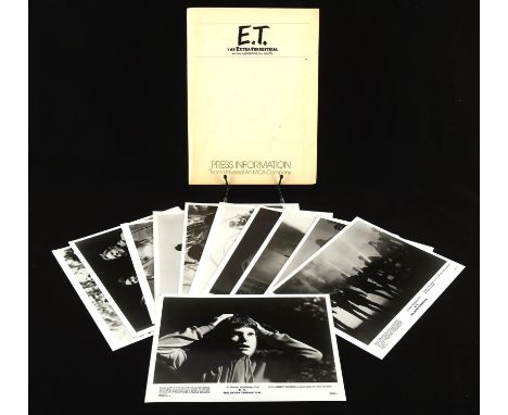 E.T. The Extra - Terrestrial (1982) Press Kit. Press information pack from Universal for the Steven Spielberg classic movie. 