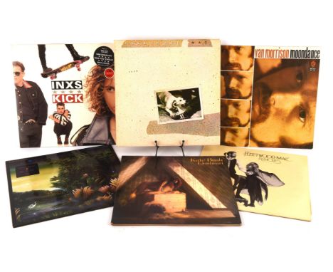 Vinyl records - collection of popular music titles mainly from 1960s to 1980s, to include U2, David Bowie, The Rolling Stones