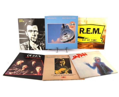 Vinyl records - collection of popular music titles mainly from 1960s to 1980s, to include Pink Floyd, The who, David Bowie, H