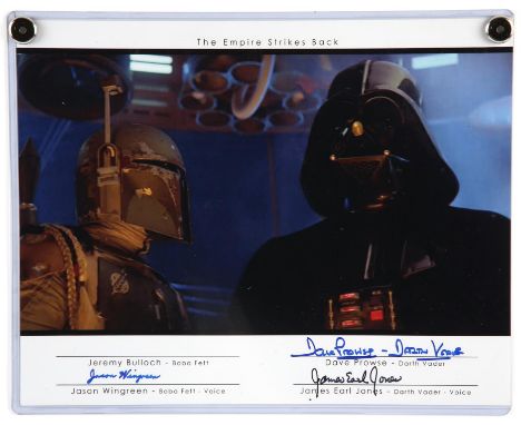 Star Wars: The Empire Strikes Back Multi-Signed Photo -Star Wars The Empire Strikes Back Signed photo (14" x 11 ") to include