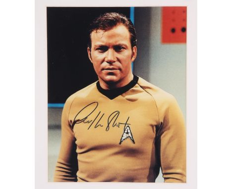 Star Trek (1966) William Shatner as Captain Kirk Autograph -  William Shatner as Captain Kirk, Star Trek signed 10x8 still. P
