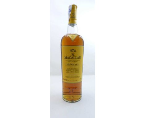 The Macallan Edition No. 3 Highland Single Malt Scotch Whisky, 70cl, 48.3%, one bottle in carton