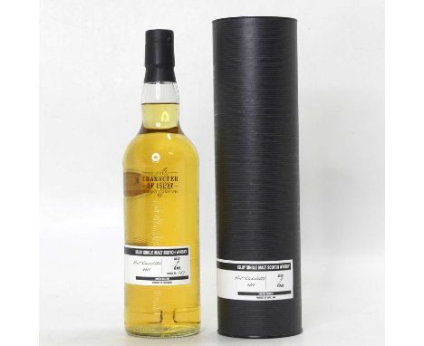 The Character of Islay Whisky Company 2011 Port Charlotte Islay single malt Scotch whisky, aged 9 years, bottle No.307, 70cl,
