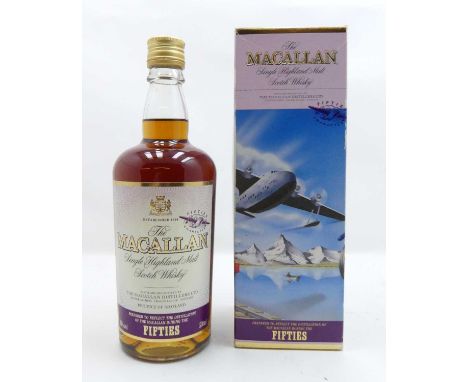 The Macallan Fifties Character Single Highland Malt Scotch Whisky, 50cl, 40%, one bottle in carton
