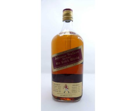 Johnnie Walker Red Label Old Scotch Whisky, 200cl, 43%, one flagon in carton