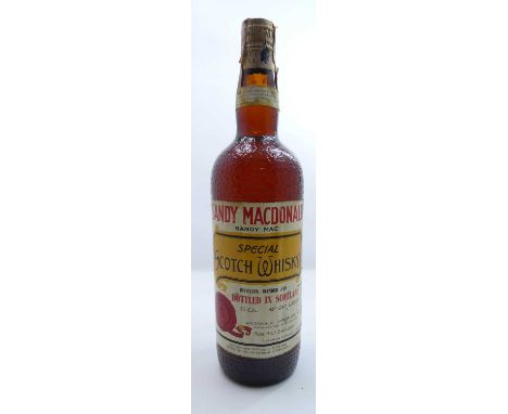 Sandy Macdonald Special Scotch Whisky, 75cl, 43° proof, one bottle