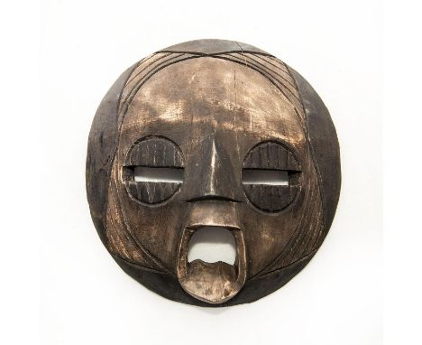 Hand carved from light wood. Issued: 20th c. Dimensions: 12""H Country of Origin: Nigeria Provenance: David Farin Collection 