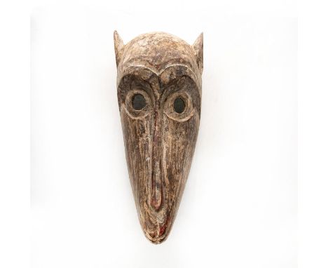 Hand carved from light wood. Issued: 20th c. Dimensions: 15""H Country of Origin: Africa Provenance: David Farin Collection 