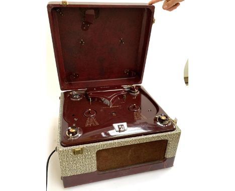 A Webcor reel-to-reel recorder 
