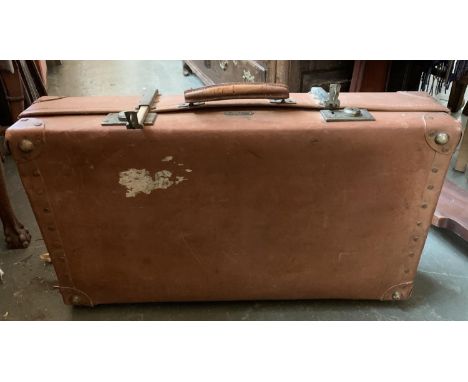 A vintage revelation travel trunk 