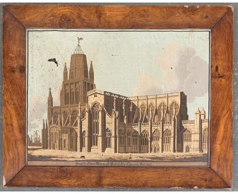 An oil on canvas of Redcliffe Church of Bristol (af), 54x73cm, bears Christies label to versoProvenance: sold at Dreweatts (N