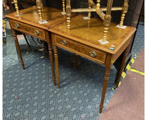 PAIR OF LAMP TABLES