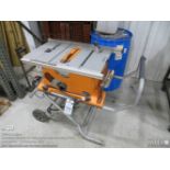 RIDGID 10" portable table saw