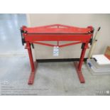 36" bending brake with stand