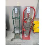 Milwaukee 2 wheel cart with canister and gas
