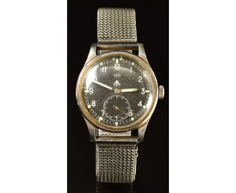 International Watch Company IWC British Army military wristwatch with subsidiary seconds dial, luminous hands and hour marker