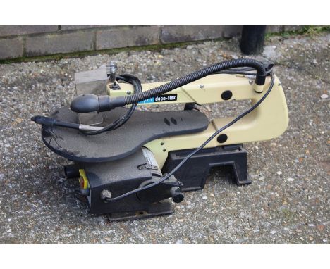 Scheppach deco-flex variable speed scroll saw, with attached light