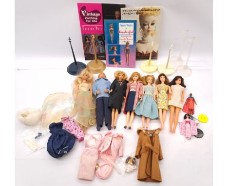 Mattel Barbie Doll Group Including: Reproduction Barbie Doll Dressed In The Roman Holiday Outfit, Reproduction Barbie Doll Dr