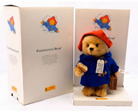 Steiff Paddington Bear, white tag 354250, LE 5000, mohair, swing label certificate, within Fair Plus to Good box (some foxing