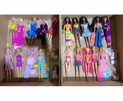 Mattel Barbie &amp; friends dolls x twenty-three including: Fashion Avenue Riviera Barbie; Palm Beach Barbie; Dream Glow Barb