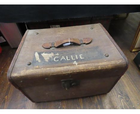A canvas trunk containing GB decimal presentation packs and mint stamps as received from the Post office.  Face value £730 pl