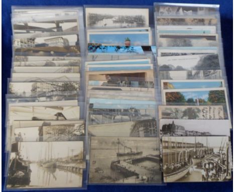 Postcards, Foreign, a mixed foreign collection of approx 70 cards inc a good selection of USA RP's (29) from Manchester (R Ba